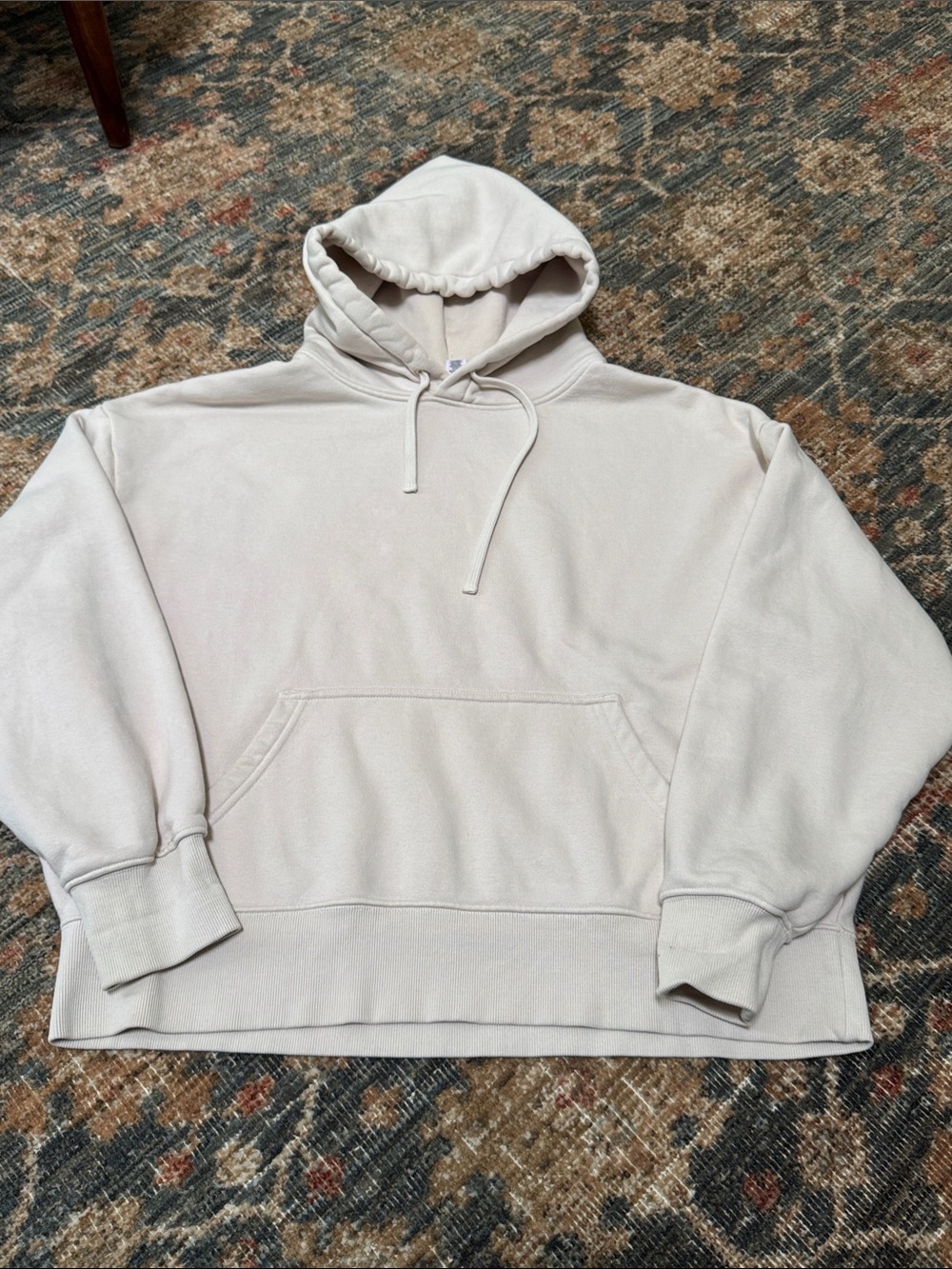 AS Colour Heavy Hood 4146 Ecru Oversized Hoodie Women’s Large